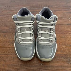 Nike Jordan Cool Greys - Big Kid size 4Y, Excellent Used Condition EUC